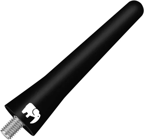 Vista 8 de ONE250 Antena de núcleo de cobre corto de 2.5 pulgadas, compatible con motocicletas Harley Davidson, Street Glide, Road Glide, Road King, Electra