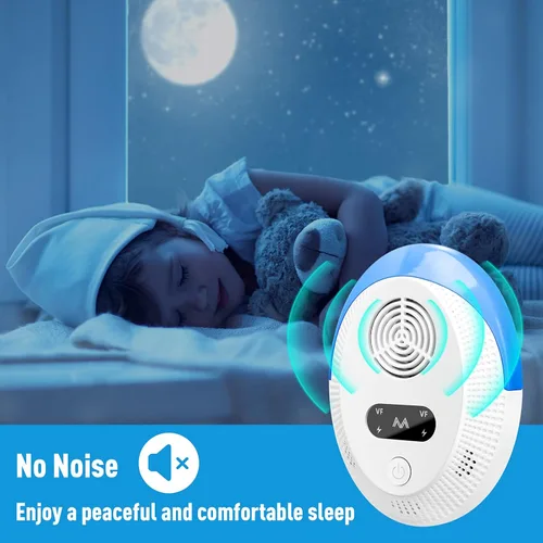 Vista 7 de 2026 Upgraded Mouse Repellent, Ultrasonic Pest Repeller, Home Indoor Pest Repellent for Insect, Roach, Spider, Ant, Bug, Rodent, Mouse, Bugs