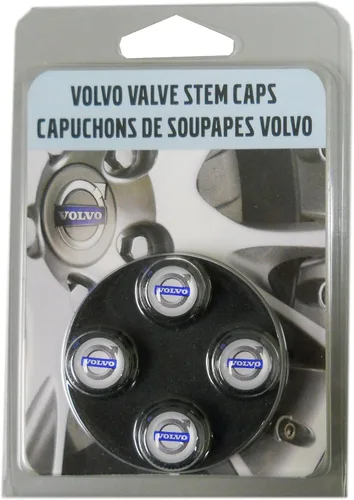 Juego de tapas de vástago de válvula Volvo color negro genuino para todas las válvulas estándar, 4 piezas