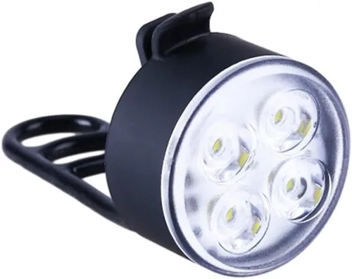 Vista 9 de 2 unids USB recargable bicicleta luz, luces de bicicleta para montar por la noche alto brillo modo de iluminación ajustable bicicleta montaña