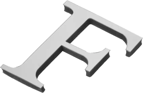 Vista 31 de PATIKIL Adhesivos de pared de acrílico 3D con letras B, autoadhesivas, para decoración del hogar, letrero artístico, para bricolaje, decoración