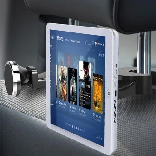 Vista 7 de NULL - Soporte magnético universal para reposacabezas de coche, color negro