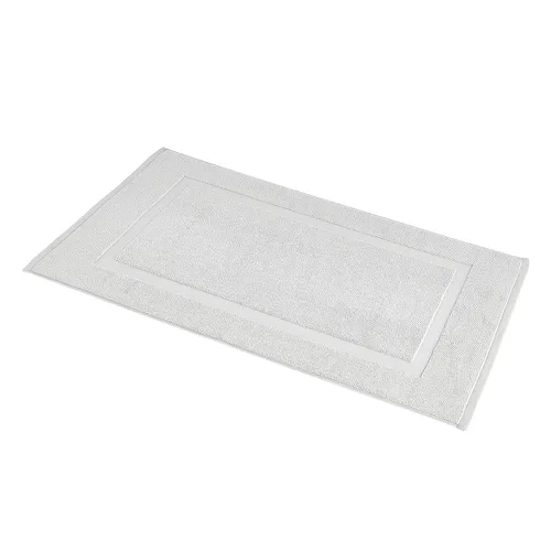 Vista 7 de Yaxa Basics Alfombra de baño con bandas, 31 pulgadas de largo x 20 pulgadas de ancho, color negro