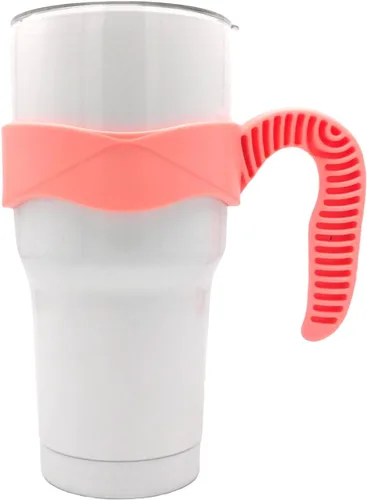 Vista 16 de Mango de vaso de 20 onzas, antideslizante para tazas de viaje, para vasos aislados al vacío, adecuado para vasos Yeti Rambler, Trail, Sic, Ozark