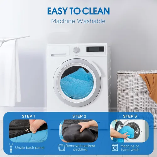 Vista 5 de Cama refrescante para perro, alfombrilla refrescante para perros y gatos Sofá cama lavable a máquina, funda de manta impermeable y antideslizante