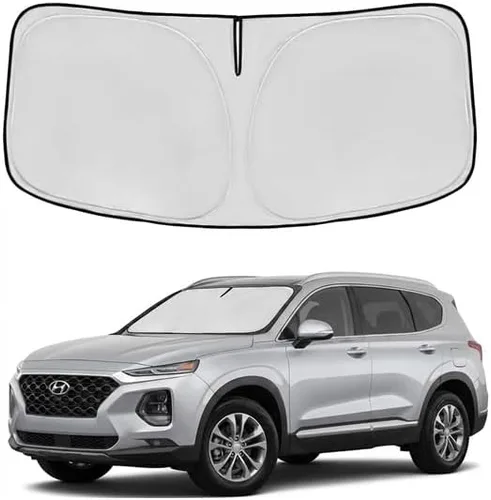 Vista 50 de Parasol para parabrisas Rivian R1S 2022-2024 2025, parasol para ventana frontal, ajuste personalizado, accesorios R1S, visera solar, pantalla