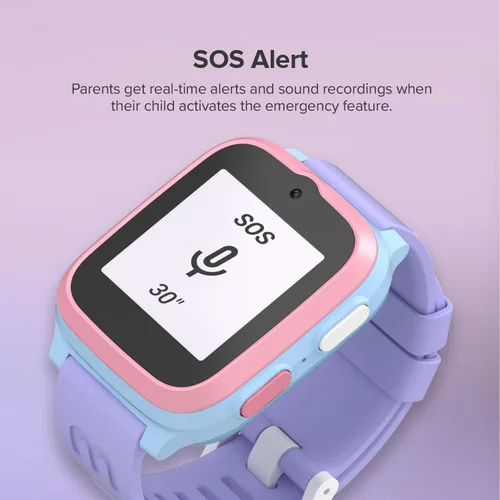 Vista 6 de myFirst Fone S3+ (versión de América del Norte) Reloj inteligente para niñas con datos ilimitados eSIM, rastreador GPS, videollamada de voz, cámara