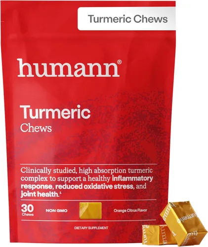 Vista 10 de Humann SuperBeets Masticables para el Corazón y Masticables de Cúrcuma, Suplemento de Remolacha y Cúrcuma, Complejo de Curcumina de Alta Absorción
