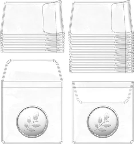 Vista 12 de Vmiapxo Paquete de 200 fundas para monedas para coleccionistas, 2.2 x 2