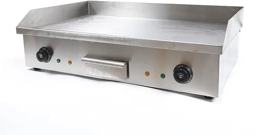 Vista 4 de OUKANING 4400W 29" Plancha eléctrica comercial 110V Plancha de encimera Plancha Placa caliente BBQ Control termostático ajustable Parrilla