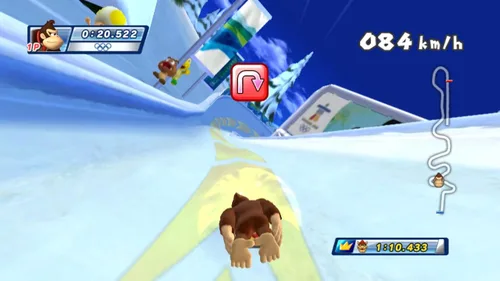 Vista 10 de Mario and Sonic at the Olympic Winter Games - Nintendo Wii