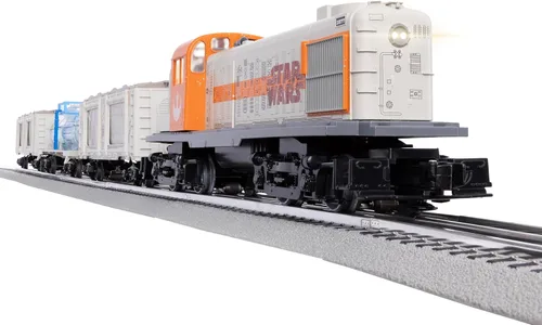 Vista 2 de Lionel Disney Star Wars Rebel RS-3 LionChief Freight Electric O Gauge Bluetooth 5.0 Train Set with Remote