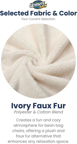 Vista 13 de ULTIMATE SACK Sillón tipo puf de 5 pies, puf de gran tamaño para adultos, cómodo sillón tipo puf, sofá tipo puf para tumbarse, sofá tipo puf