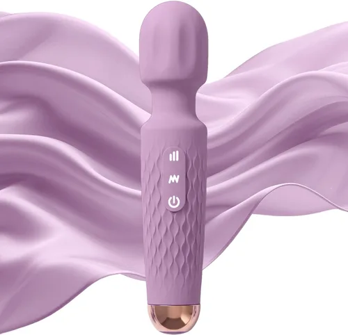 Vista 9 de Masajeador personal – 4 horas de funcionamiento máximo y ultra silencioso – resistente al agua – 20 modos 8 velocidades para masaje profundo