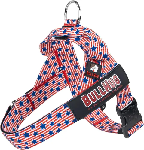 Vista 51 de BULLHUG Arnés ajustable para perro, sin tirones, sin estrangulamiento, para bulldogs ingleses, bulldogs franceses, pugs y razas de pecho ancho