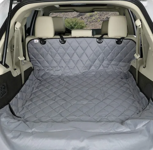 Vista 8 de Transportín para maletero de SUV para perros, empresa con base en EE. UU., S, Negro