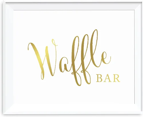 Vista 65 de Andaz Press invitaciones para bodas, impresión en dorado metalizado, set 1, Actividad burbujas por favor tome