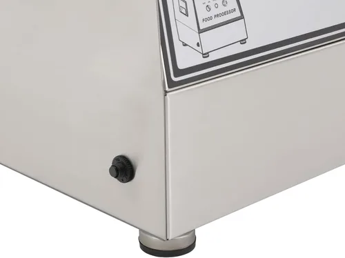 Vista 7 de Procesador de alimentos comercial de 15 L, máquina eléctrica automática de 1400 W, picadora de verduras resistente, picadora de acero inoxidable