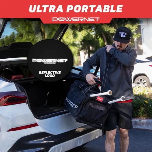 Vista 5 de PowerNet Pro Duffle Bag, Softball Baseball Bag, Baseball Gear Bag, Baseball Bat Bag with Internal Bat Sleeves, Baseball Bags with Padded Strap &
