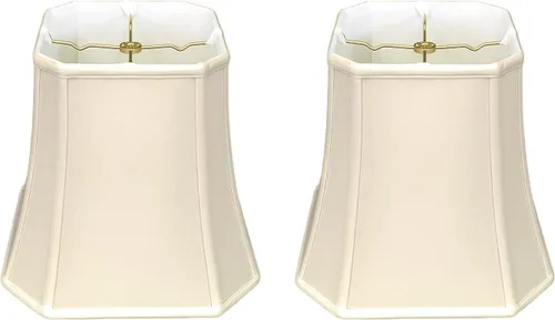 Vista 14 de Royal Designs BS-716UT-8BG - Pantalla básica para lámpara de mesa, color beige, 4.5 x 8 x 6.5 pulgadas, color beige