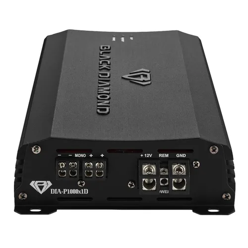 Vista 7 de Black Diamond DIA-P1000X1D Amplificador de Audio para Auto Clase D de 1 Canal Monoblock 1000 Watts RMS, Control de Nivel Remoto Incluido