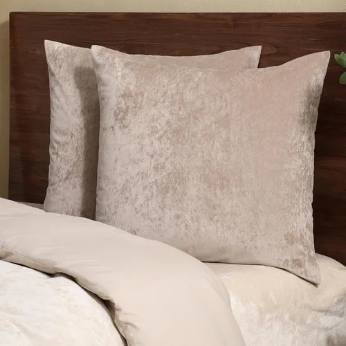 Vista 25 de PHF Fundas de almohada de terciopelo real, 24 x 24 pulgadas, sin rellenos, paquete de 2 fundas de cojín de color degradado, ultra suaves