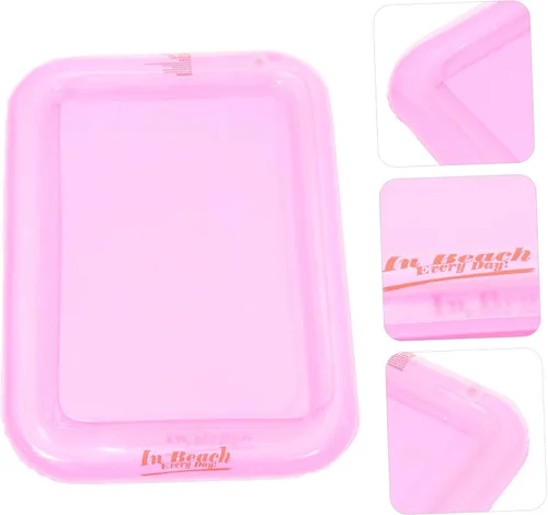 Vista 9 de Barras inflables para servir, bandejas inflables para servir ensalada de bufé de hielo, mesa de arena, caja de arena, soporte para bebidas