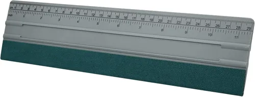 Vista 16 de FOSHIO Escobilla de fieltro de 8 pulgadas para vinilo con regla de 7.9 in, 4 esquinas redondas, tarjeta universal, película de tinte de ventana