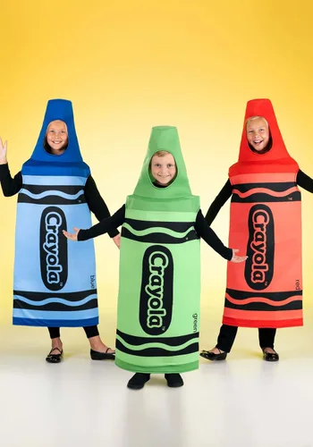 Vista 6 de Disfraz infantil de Crayola Crayon azul