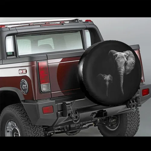 Vista 13 de Cactus Floral Plantas Suculentas Naturaleza Cubierta de Llanta de Repuesto Protector de Rueda A Prueba de Polvo Cubierta de Neumático de Rueda Para