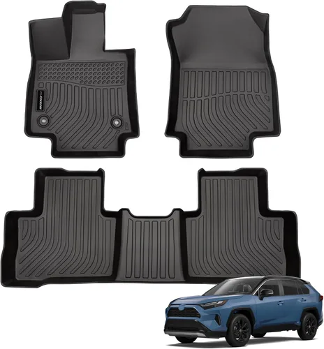 Vista 12 de Auxko Alfombrilla de carga para todo tipo de clima, apta para Toyota 4Runner 2026 2025 de 5 plazas, versión de gasolina, accesorios protectores, sin