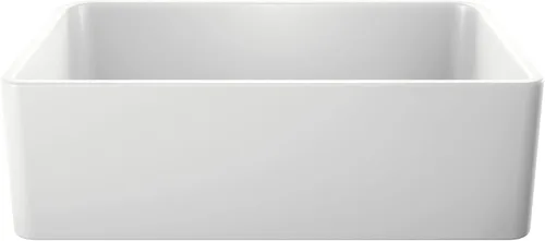 Vista 8 de BLANCO Cerana - Fregadero de 30 pulgadas con delantal y cuenco individual, color blanco