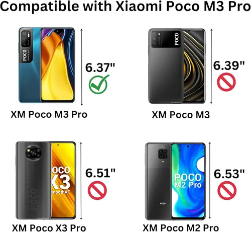 Vista 2 de Compatible con Xiaomi Poco M3 Pro 4G o 5G Fibra de Carbono Suave TPU Línea Cepillada Básica Teléfono Trasero Cubierta para (azul)