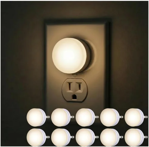 Vista 8 de Lights by Night Luz Nocturna Enchufable Decoración de Dormitorio Elementos Esenciales para Apartamento Luces LED Iluminación Ambiental Sensor