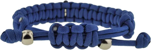 Vista 2 de Pulsera de supervivencia ajustable Paracord con dije de pieza de rompecabezas