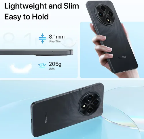 Vista 6 de UMIDIGI G100 Teléfono celular desbloqueado Android 14, pantalla HD+ de 6.9" a 120Hz, Octa-core 16GB +256GB ampliable a 1TB, GPS, teléfono