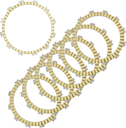 Vista 6 de Caltric Placas de fricción de embrague compatibles con Suzuki V-Strom 650 DL650 2004-2009 2011