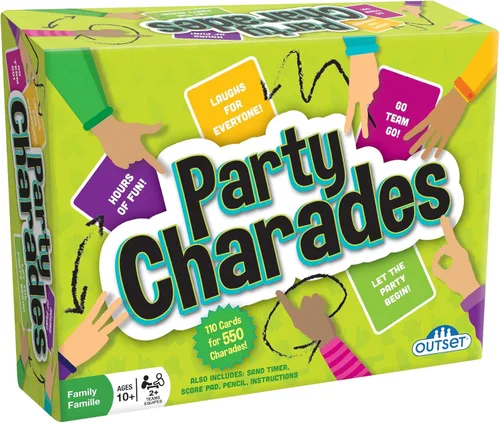 Juego de adivinanzas para fiestas – Contiene 550 adivinanzas – Gran juego familiar para 2 o más jugadores de 10 años en adelante por Outset Media