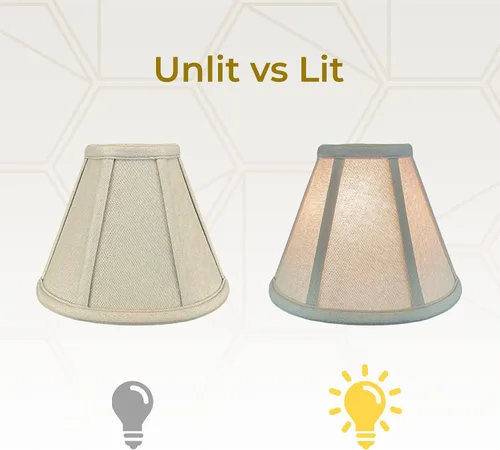 Vista 161 de Royal Designs, Inc. BS-707FC-6AGL Deep Empire Basic - Pantalla para lámpara con clip de llama, 3.5 x 6 x 5.75 pulgadas, color dorado antiguo