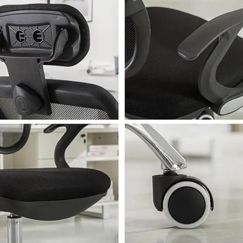 Vista 7 de High Back Office Desk Chair Executive Swivel Computer Chair Adjustable Height Ergonomic Gaming Chair with Lumbar Support and Breathable Mesh for