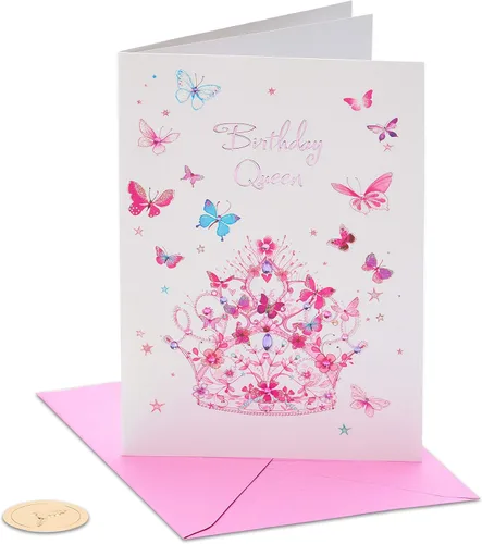 Vista 7 de Papyrus Tarjeta de cumpleaños para ella (hermoso, dulce momento)