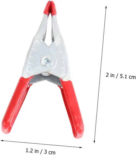 Vista 2 de BESTOYARD 10 abrazaderas de resorte, abrazaderas de lona, abrazaderas de abrazadera de resorte de acero, abrazaderas de alta resistencia, clips