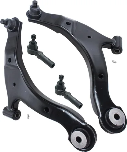 Vista 66 de Detroit Axle - Kit de brazos de control delanteros de 4 piezas para Nissan Cube 2009-2014, Nissan Versa 2007-2012 2 brazos de control inferiores