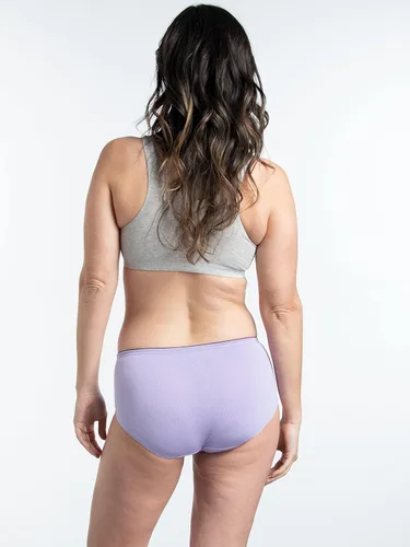 Vista 3 de Fruit of the Loom Women's Breathable Underwear, Moisture Wicking Keeps You Cool & Comfortable, Available in Plus