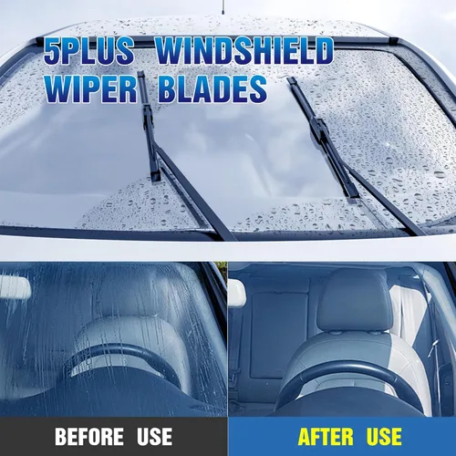 Vista 6 de 5 PLUS Limpiaparabrisas de repuesto para Jeep Wrangler JK 2008-2018, Jeep Wrangler 2007-2017 Premium para todo tipo de clima, limpiaparabrisas