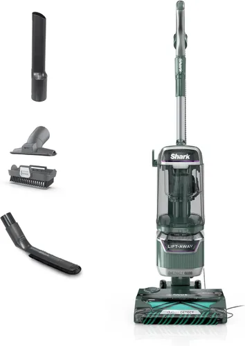 Vista 4 de Shark DETECT Lift-Away Aspiradora vertical con cable con tecnología Detect, cepillo autolimpiante para evitar enredos de cabello, sello completo
