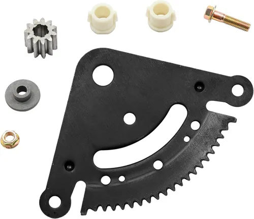 Vista 8 de HQPASFY Kit de reconstrucción de engranajes de piñón para sector de dirección compatible con tractores de césped John Deere LA Series Reemplaza#
