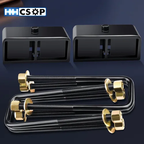 Vista 7 de HHCSOP Kit de bloque de elevación trasera de 2 pulgadas para Tacoma/Tundra, kits de elevación de nivelación trasera de 2 pulgadas compatibles