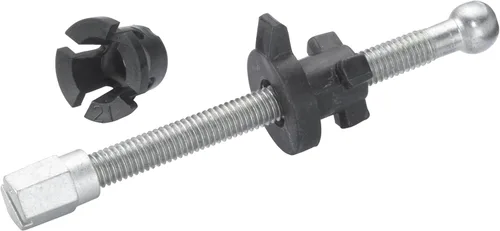 HELLA 152977001 Tornillos Adj F/90Mm Classic (Bolsa), Negro y plata