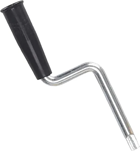 Vista 7 de TURNART Bloqueo universal de rueda antirrobo para autos, SUV, caravana, remolque, 3 llaves, 1 manivela, amarillo (bloqueo de rueda)